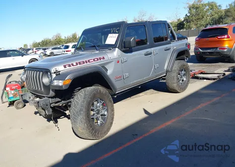 2019 Jeep Wrangler Unlimited Rubicon 4X4 z USA, uszkodzony, nr VIN 1C4HJXFG2KW584897